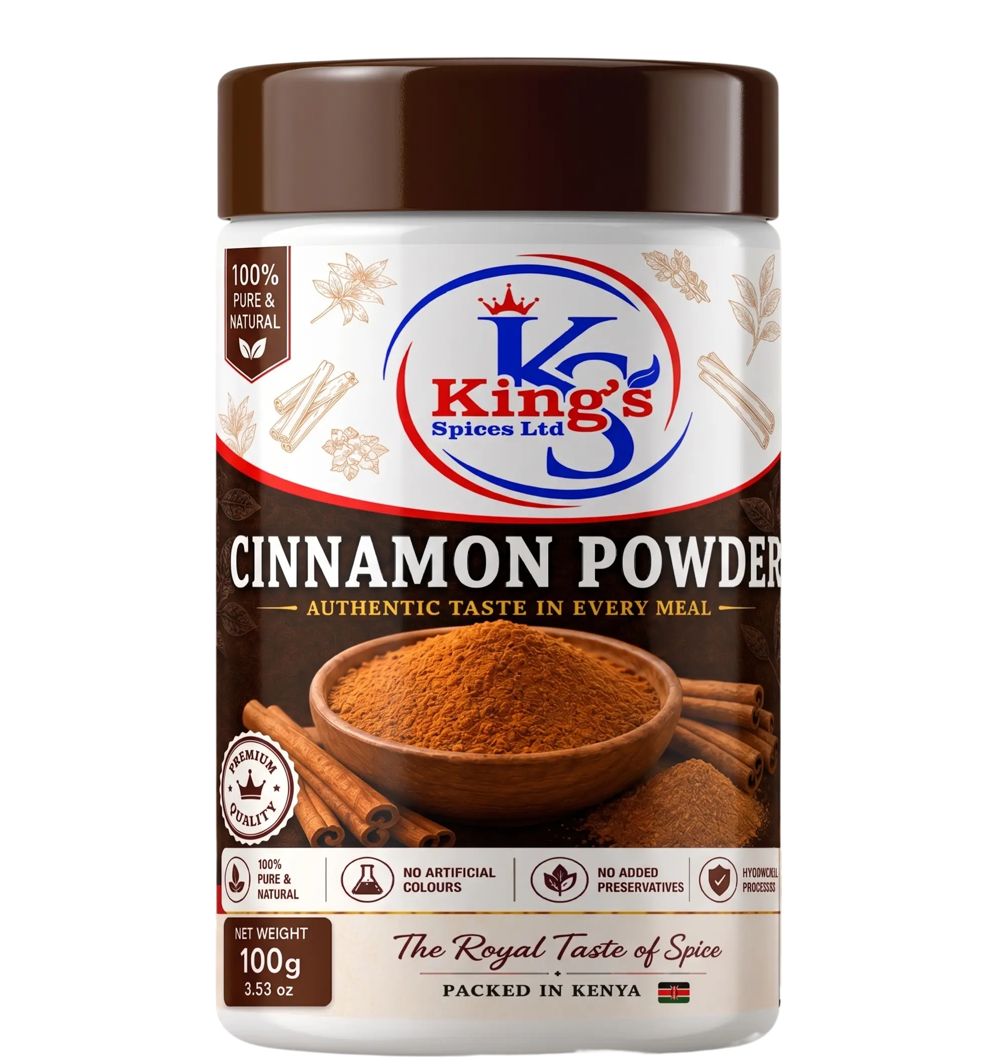 King's Spices Cinnamon Powder product pack