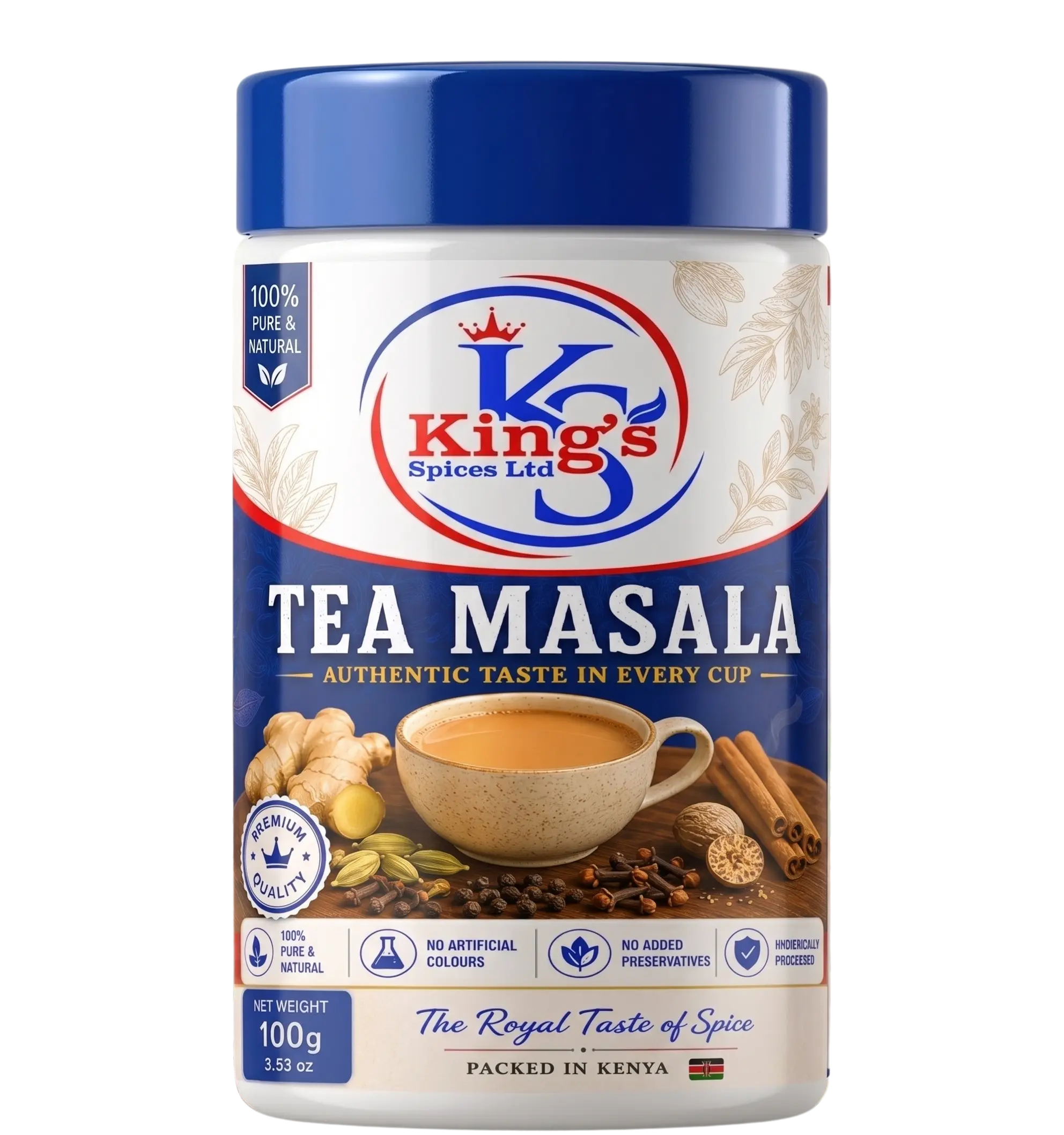 King's Spices Tea Masala product pack